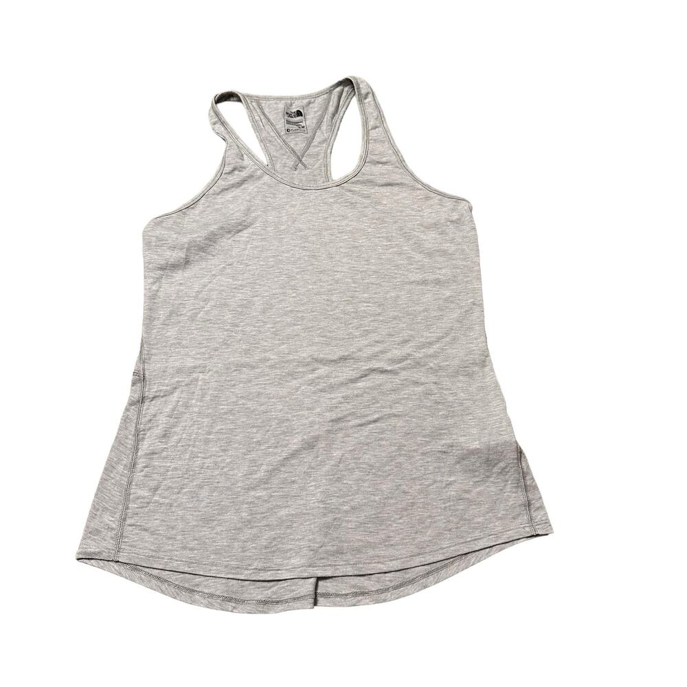 The North Face Gray Racerback Activewear FlashDry Tank Size Medium